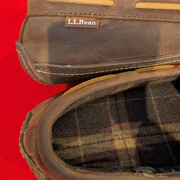 Men's L.L. Bean Brown Slippers - Picture 4 of 5
